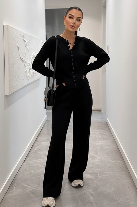 Komplet ELZORANA BLACK, Boja: crna, IVET.HR - MODERNA ODJEĆA