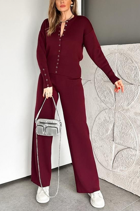 Komplet ELZORANA BORDO, Boja: bordo, IVET.HR - MODERNA ODJEĆA