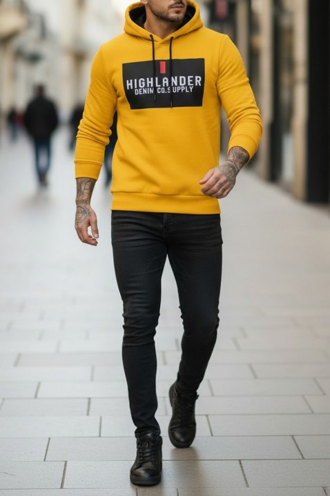 Muška dukserica MEFRIDO YELLOW, Boja: žuta, IVET.HR - MODERNA ODJEĆA