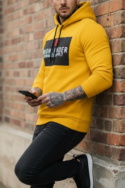 Muška dukserica MEFRIDO YELLOW, Boja: žuta, IVET.HR - MODERNA ODJEĆA