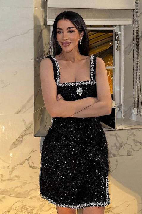 Haljina JULINZA, Boja: crna, IVET.HR - MODERNA ODJEĆA