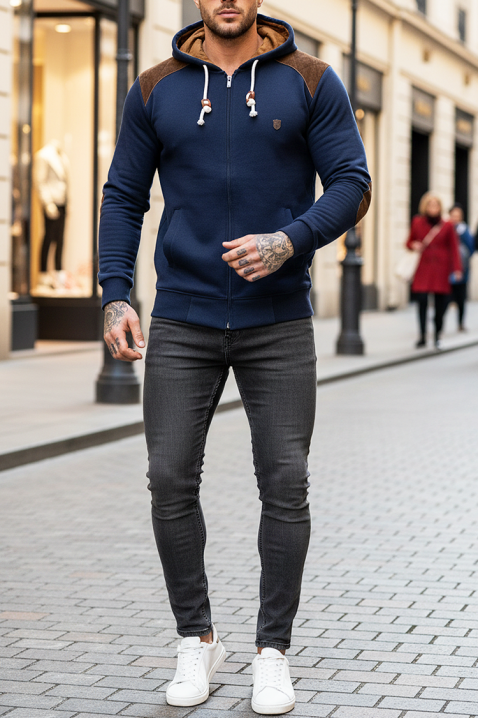 Muška dukserica ZORFOZO NAVY, Boja: tamnoplava, IVET.HR - MODERNA ODJEĆA