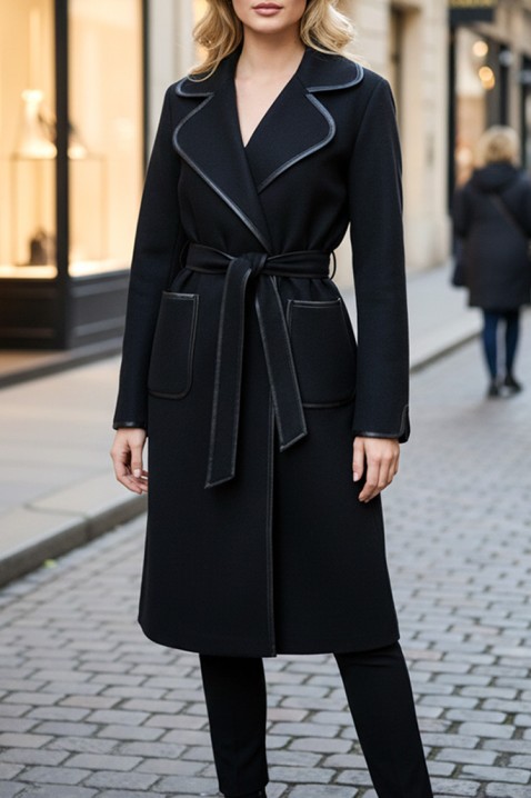 Kaput POLERFA BLACK, Boja: crna, IVET.HR - MODERNA ODJEĆA