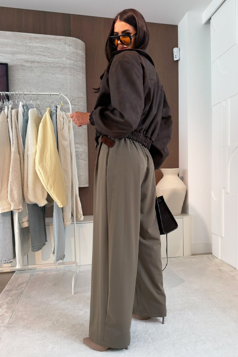 Hlače SLEVOLZA, Boja: bež, IVET.HR - MODERNA ODJEĆA