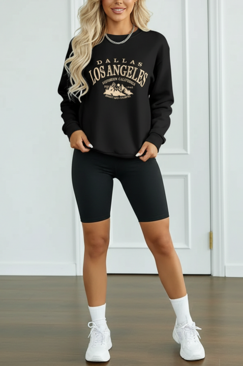 Ženska bluza ANGLEZA BLACK, Boja: crna, IVET.HR - MODERNA ODJEĆA