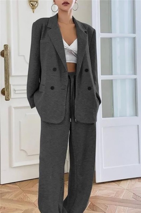 Komplet BENZOLA GRAFIT, Boja: grafitna, IVET.HR - MODERNA ODJEĆA