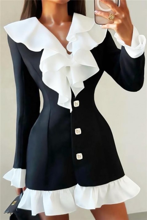 Haljina RENIZALA, Boja: crna, IVET.HR - MODERNA ODJEĆA