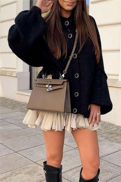 Kardigan NIVELZA BLACK, Boja: crna, IVET.HR - MODERNA ODJEĆA