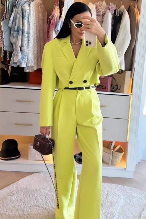 Komplet MINSONZA LIME, Boja: limeta, IVET.HR - MODERNA ODJEĆA