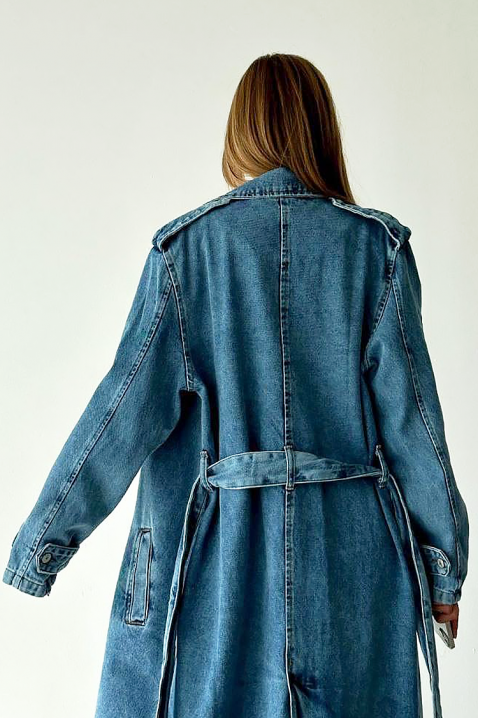 Trench kaput ZUARDA, Boja: plava, IVET.HR - MODERNA ODJEĆA