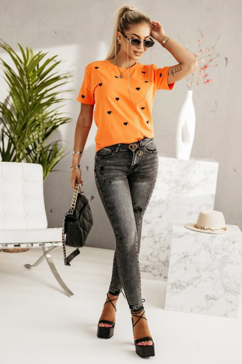 Majica ELGLINZA, Boja: narančasta, IVET.HR - MODERNA ODJEĆA