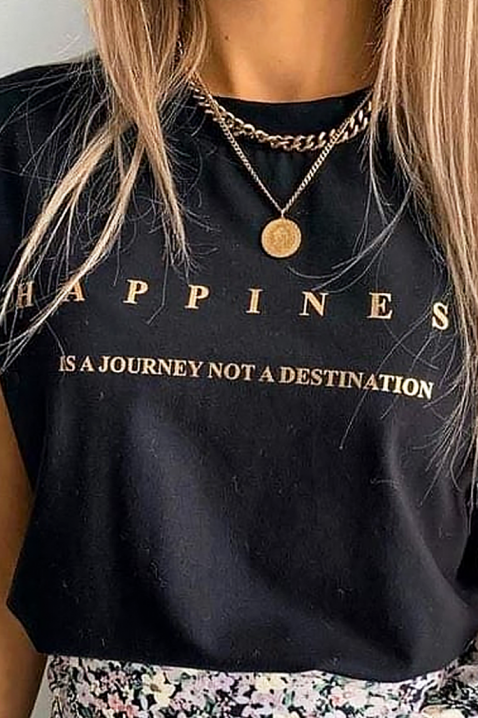 Majica JORSENA, Boja: crna, IVET.HR - MODERNA ODJEĆA