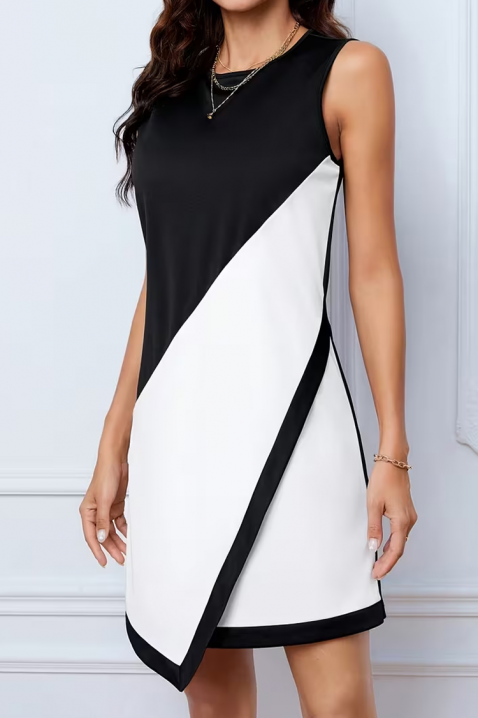 Haljina KLEMONGA, Boja: crna i bijela, IVET.HR - MODERNA ODJEĆA