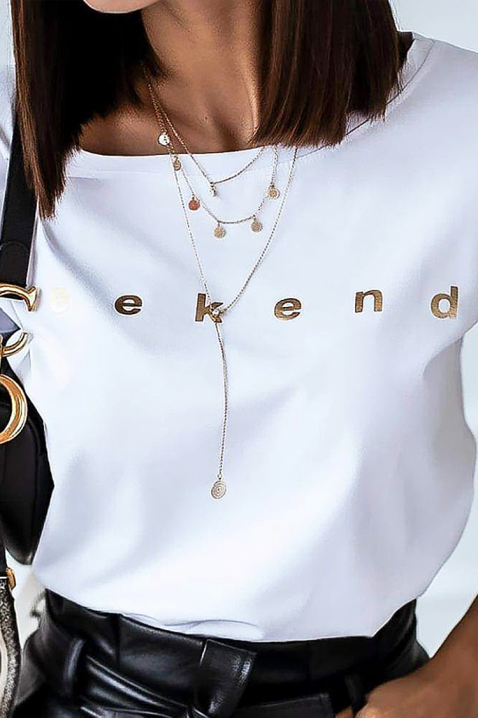 Majica NRELONDA, Boja: bijela, IVET.HR - MODERNA ODJEĆA