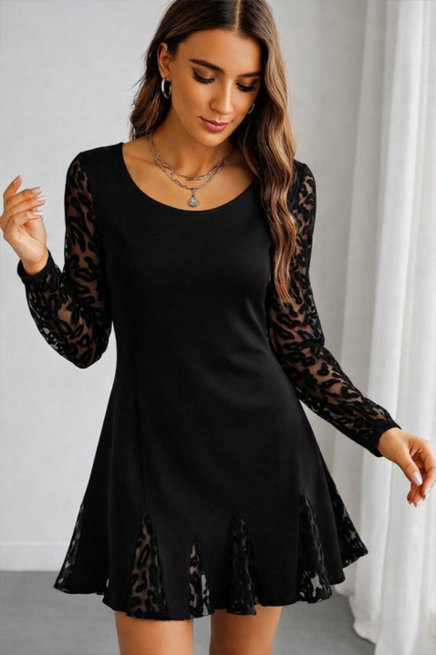 Haljina FLORFENA, Boja: crna, IVET.HR - MODERNA ODJEĆA