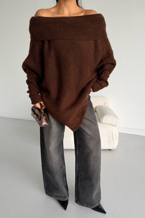 Džemper FIONDELA BROWN, Boja: smeđa, IVET.HR - MODERNA ODJEĆA