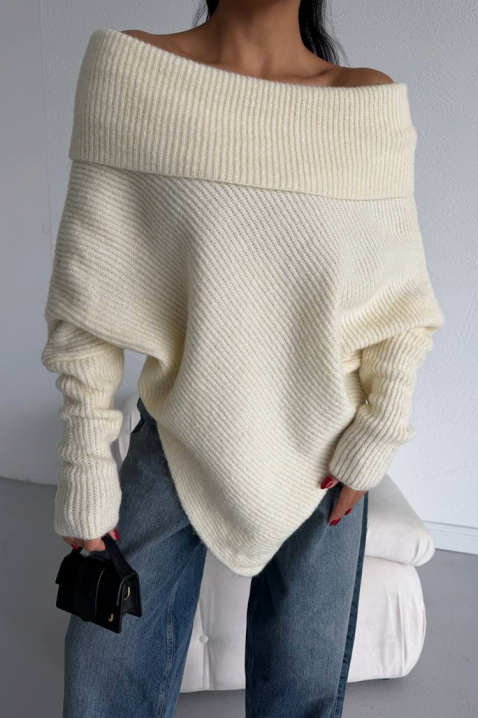 Džemper FIONDELA ECRU, Boja: drap, IVET.HR - MODERNA ODJEĆA