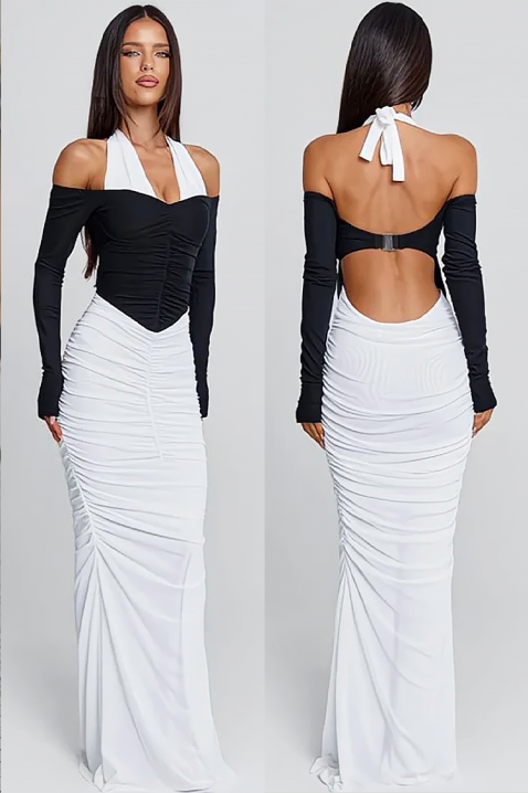 Haljina TIOGEXA, Boja: crna i bijela, IVET.HR - MODERNA ODJEĆA