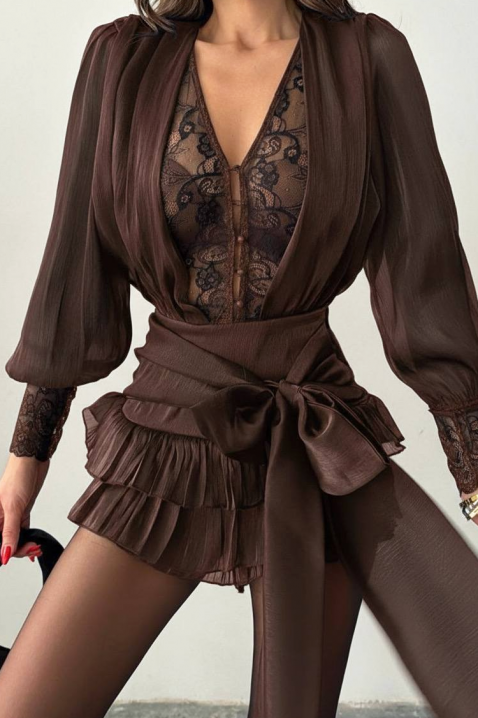 Kombinezon YANITSA BROWN, Boja: smeđa, IVET.HR - MODERNA ODJEĆA