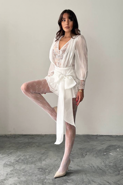 Kombinezon YANITSA WHITE, Boja: bijela, IVET.HR - MODERNA ODJEĆA