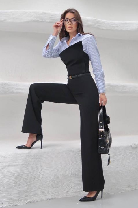 Komplet SEROLZA BLACK, Boja: crna, IVET.HR - MODERNA ODJEĆA