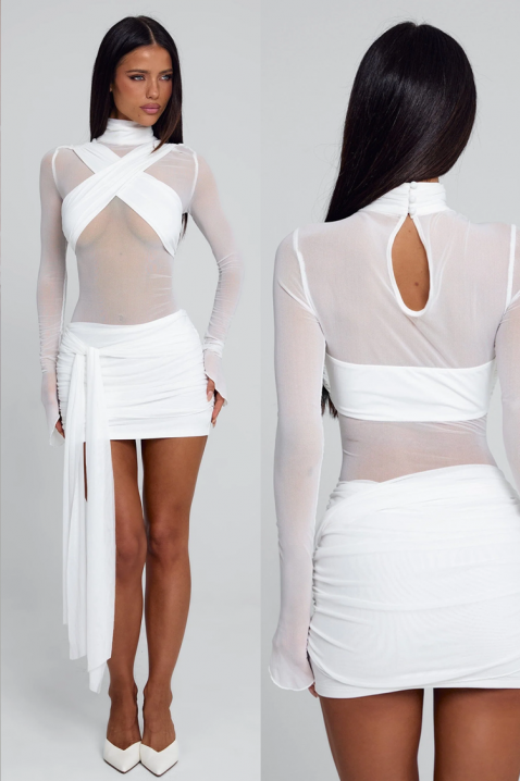 Haljina PRESLAVA, Boja: bijela, IVET.HR - MODERNA ODJEĆA