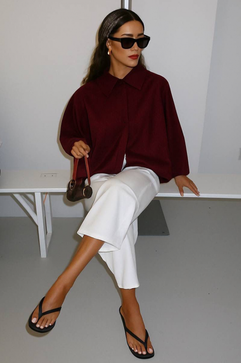 Ženska košulja DERMINZA BORDO, Boja: bordo, IVET.HR - MODERNA ODJEĆA