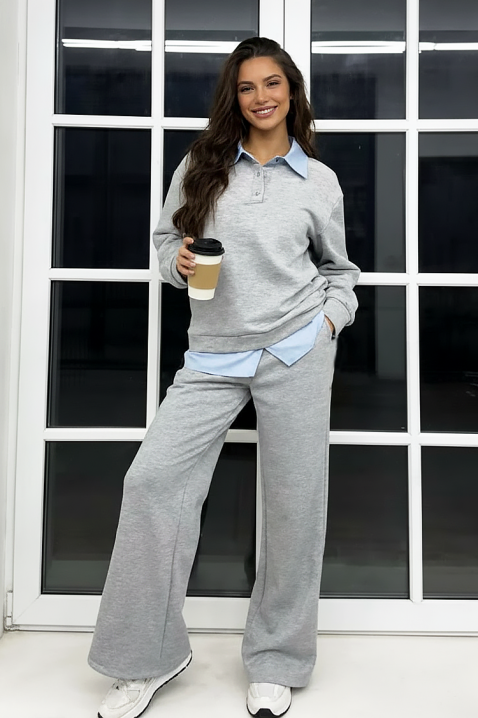 Komplet ENIRDONA GREY, Boja: siva, IVET.HR - MODERNA ODJEĆA