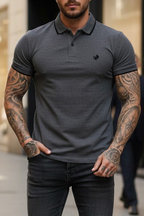 Muška majica MORIFO GRAFIT, Boja: grafitna, IVET.HR - MODERNA ODJEĆA