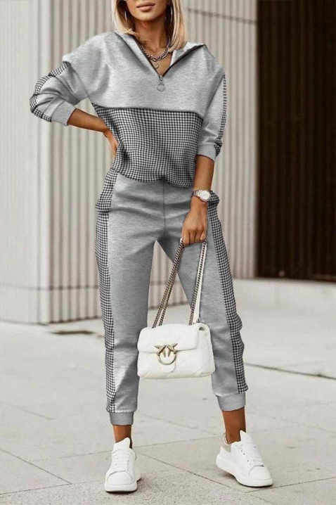 Komplet DREVELDA GREY, Boja: siva, IVET.HR - MODERNA ODJEĆA