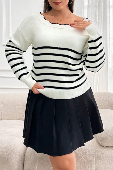 Džemper ZERNELDA, Boja: bijela, IVET.HR - MODERNA ODJEĆA