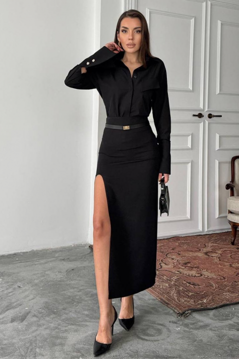 Komplet BORELNA BLACK, Boja: crna, IVET.HR - MODERNA ODJEĆA