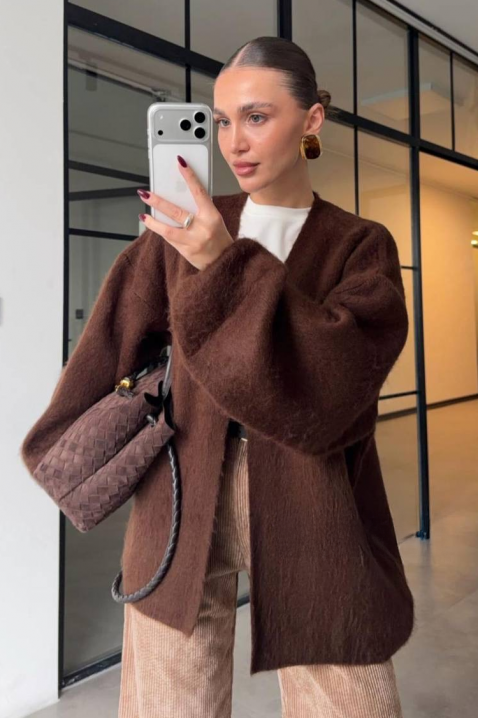 Kadigan VILONZANA BROWN, Boja: smeđa, IVET.HR - MODERNA ODJEĆA