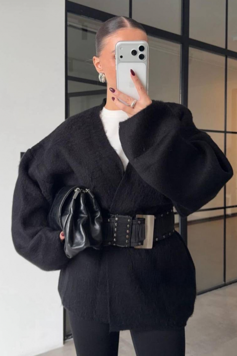 Kardigan VILONZANA BLACK, Boja: crna, IVET.HR - MODERNA ODJEĆA