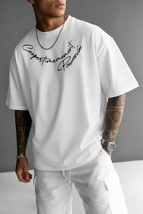 Muška majica MIHROLO WHITE, Boja: bijela, IVET.HR - MODERNA ODJEĆA