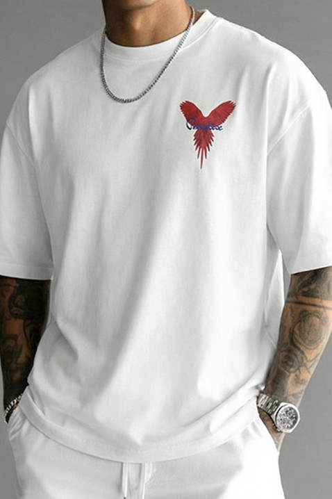 Muška majica PRIZO WHITE, Boja: bijela, IVET.HR - MODERNA ODJEĆA