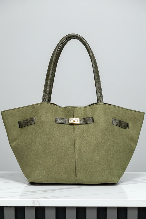 Ženska torba ETIOPEA GREEN, Boja: zelena, IVET.HR - MODERNA ODJEĆA