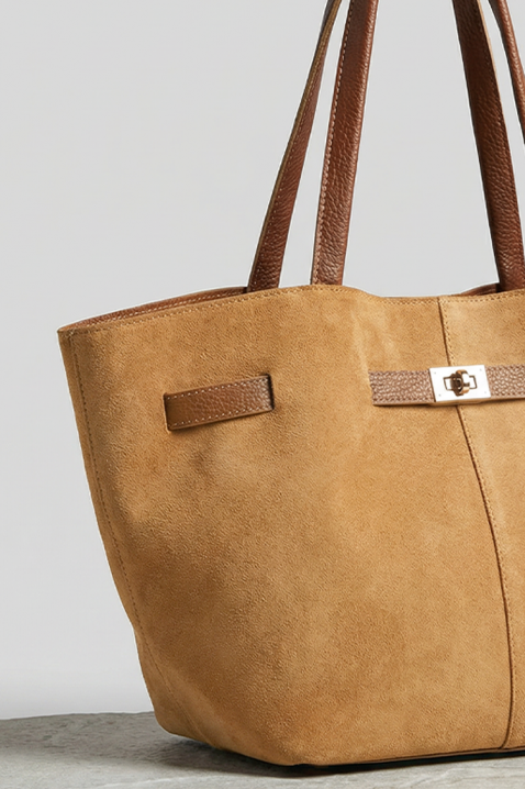 Ženska torba ETIOPEA CAMEL, Boja: svjetlosmeđa, IVET.HR - MODERNA ODJEĆA