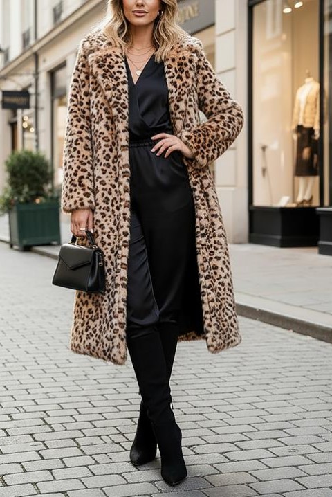 Kaput GROXELRA, Boja: leopard, IVET.HR - MODERNA ODJEĆA