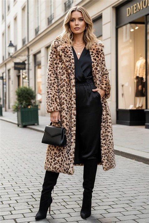 Kaput GROXELRA, Boja: leopard, IVET.HR - MODERNA ODJEĆA