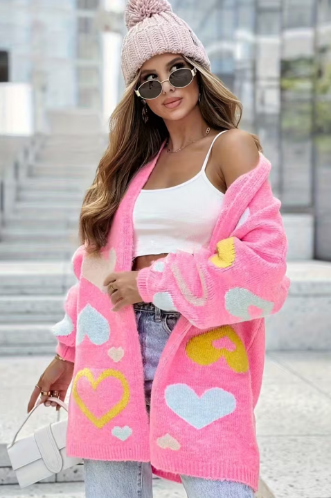 Kardigan SKARLENZA, Boja: roza, IVET.HR - MODERNA ODJEĆA