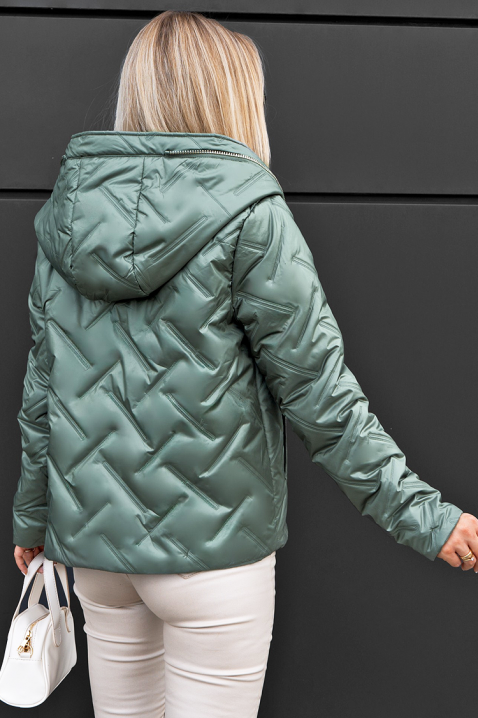 Jakna ADAMELZA KHAKI, Boja: kaki, IVET.HR - MODERNA ODJEĆA