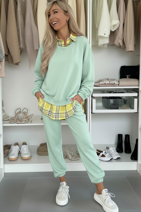 Komplet SORBELMA MINT, Boja: mente, IVET.HR - MODERNA ODJEĆA