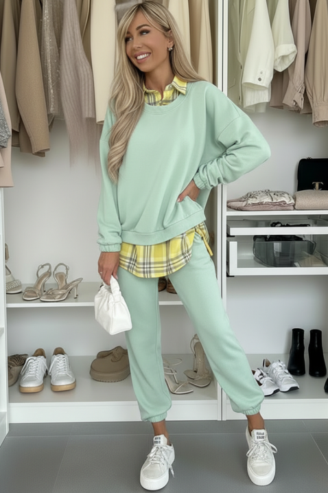 Komplet SORBELMA MINT, Boja: mente, IVET.HR - MODERNA ODJEĆA