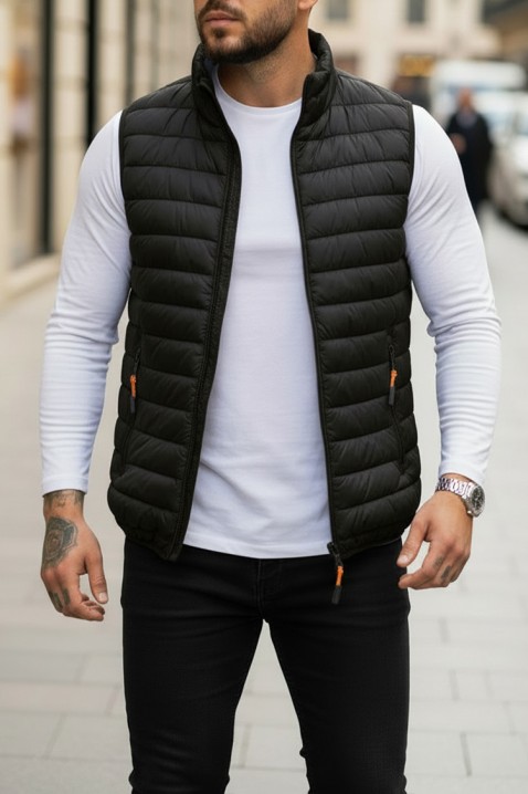 Muški prsluk FORMENO BLACK, Boja: crna, IVET.HR - MODERNA ODJEĆA