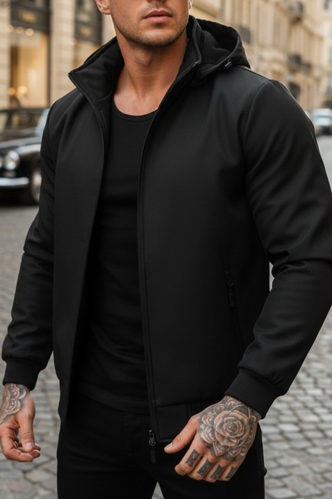 Muška jakna ROBIKO BLACK, Boja: crna, IVET.HR - MODERNA ODJEĆA