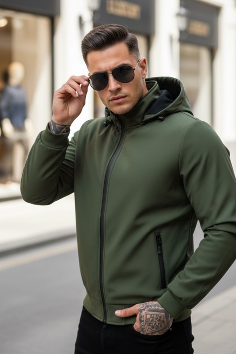 Muška jakna ROBIKO KHAKI, Boja: kaki, IVET.HR - MODERNA ODJEĆA