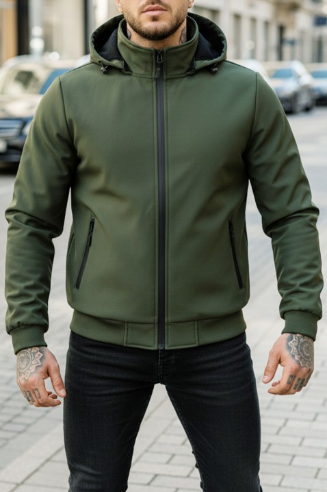 Muška jakna ROBIKO KHAKI, Boja: kaki, IVET.HR - MODERNA ODJEĆA