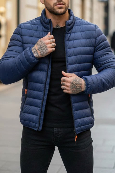 Muška jakna KOLOMBO NAVY, Boja: tamnoplava, IVET.HR - MODERNA ODJEĆA