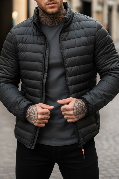 Muška jakna KOLOMBO BLACK, Boja: crna, IVET.HR - MODERNA ODJEĆA